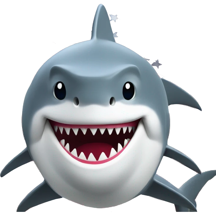 s shark wearing a made America great again hat emoji