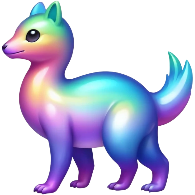  Iridescent gradient fakemon-creature  emoji