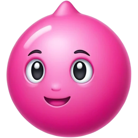 Pink emoji