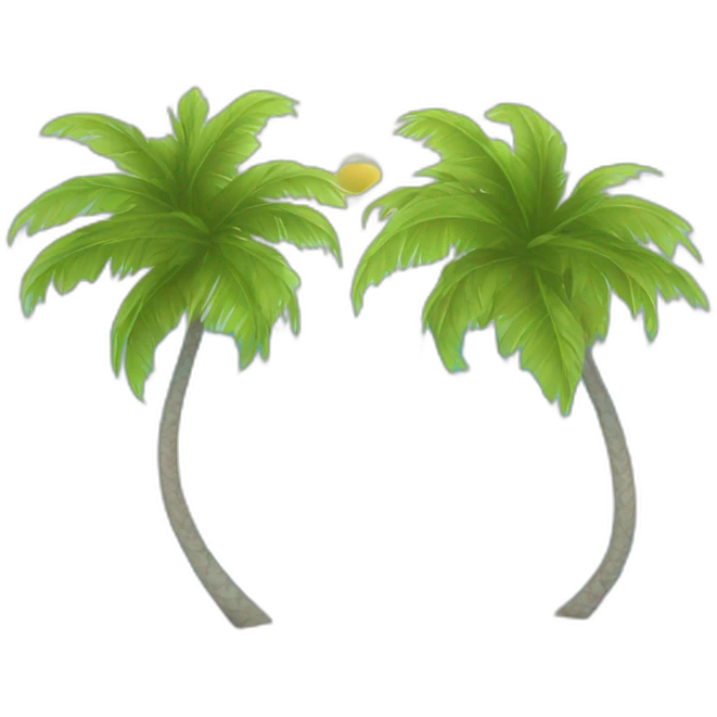 Miami beach emoji