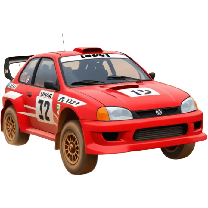 rally car emoji