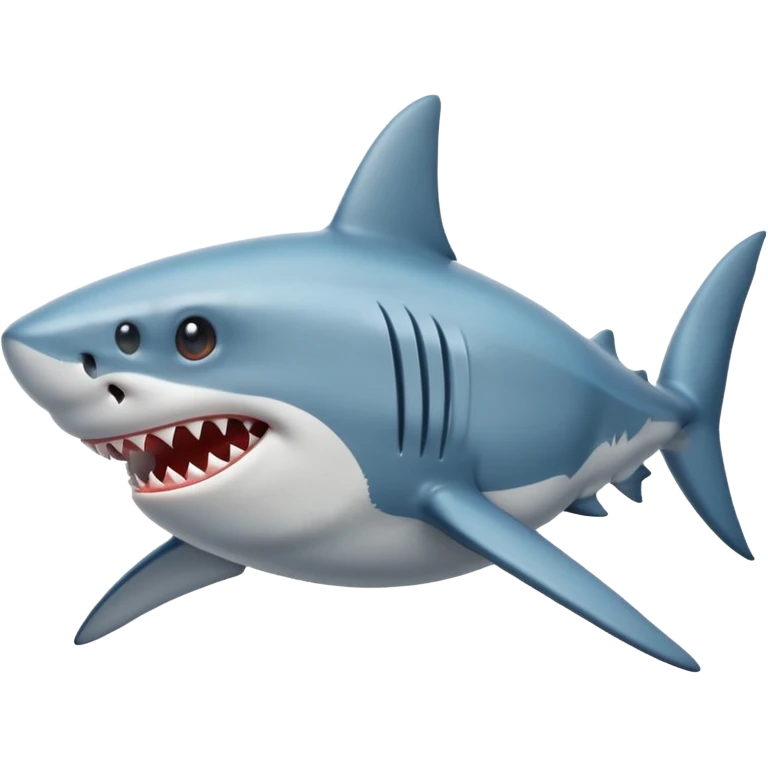 Shark funny emoji