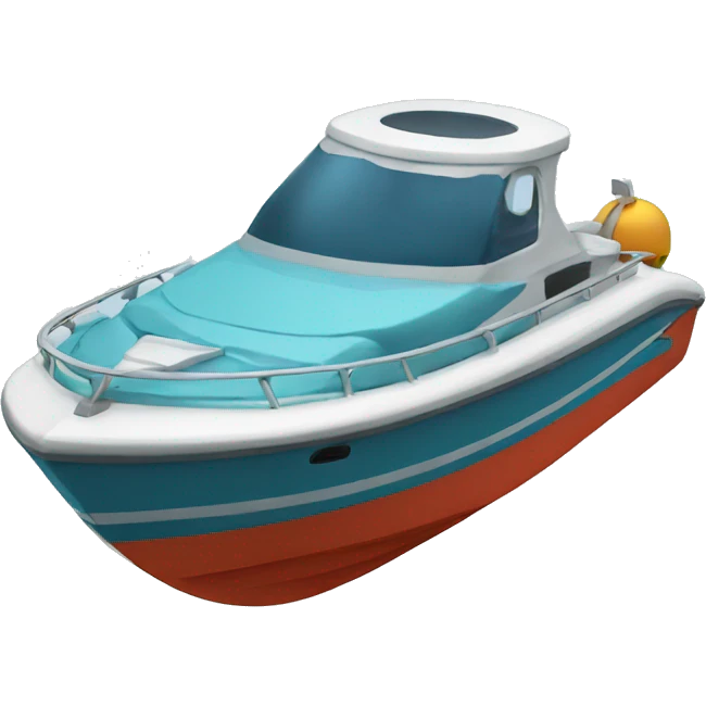 ocean speedboat emoji