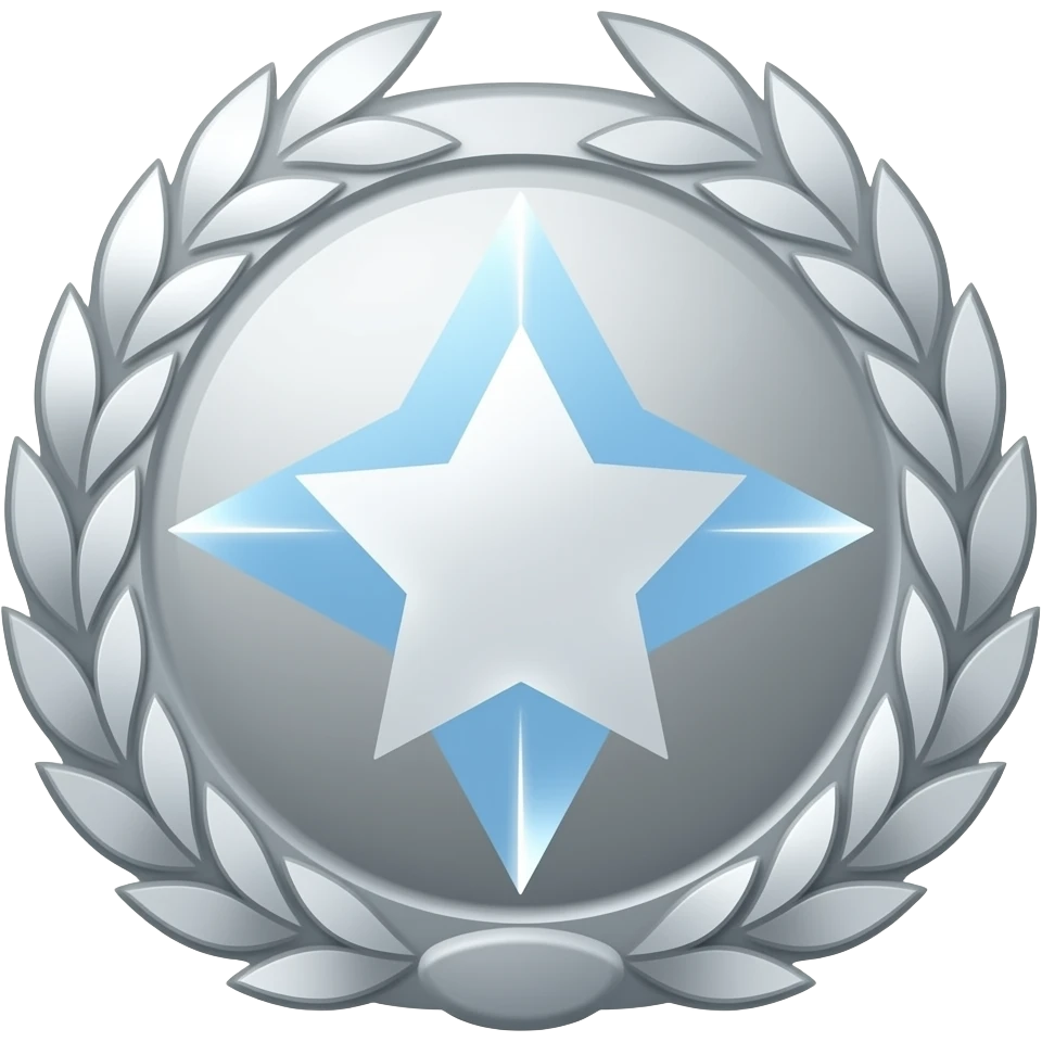 silver rank emoji