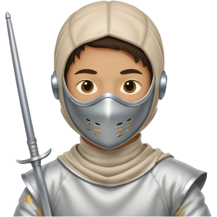 esgrimista com florete emoji