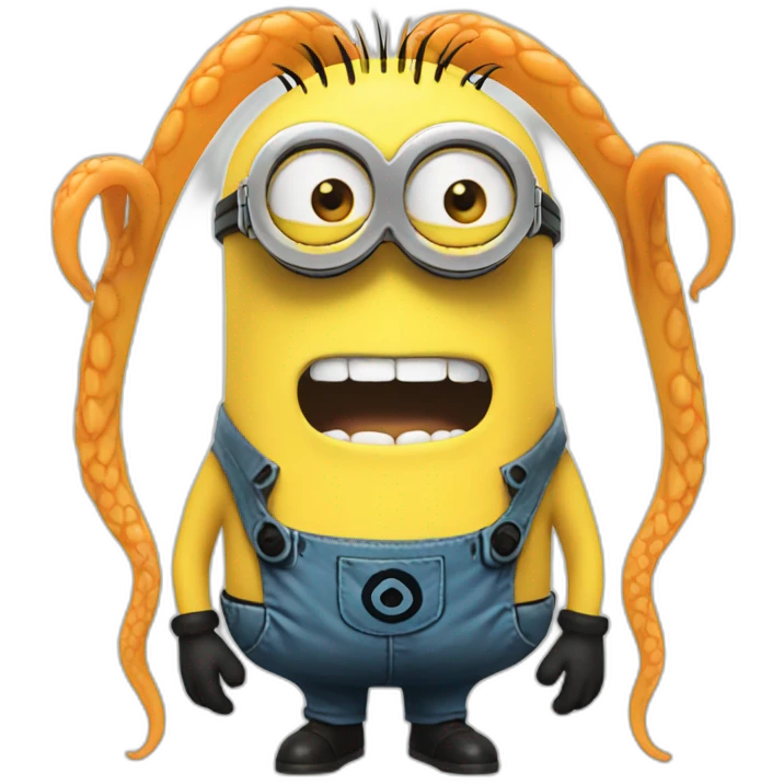 minions with tentacles emoji