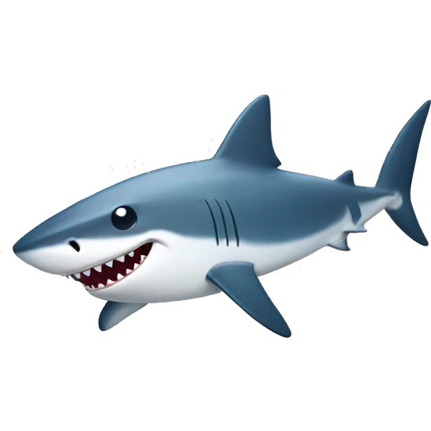 Shark twirling emoji