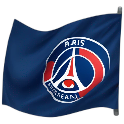 drapeau de Paris saint germain emoji