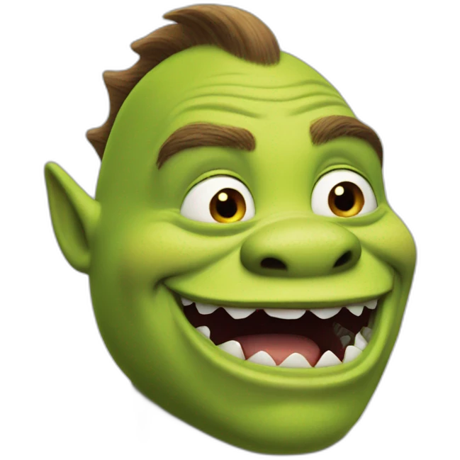 Shrek shark emoji
