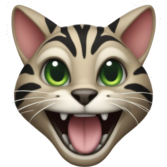 a venomous cat giving the thumbs up emoji