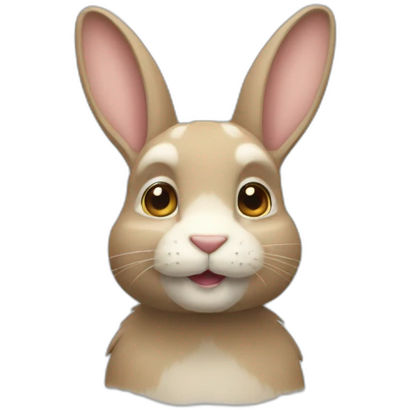Tête de lapin emoji