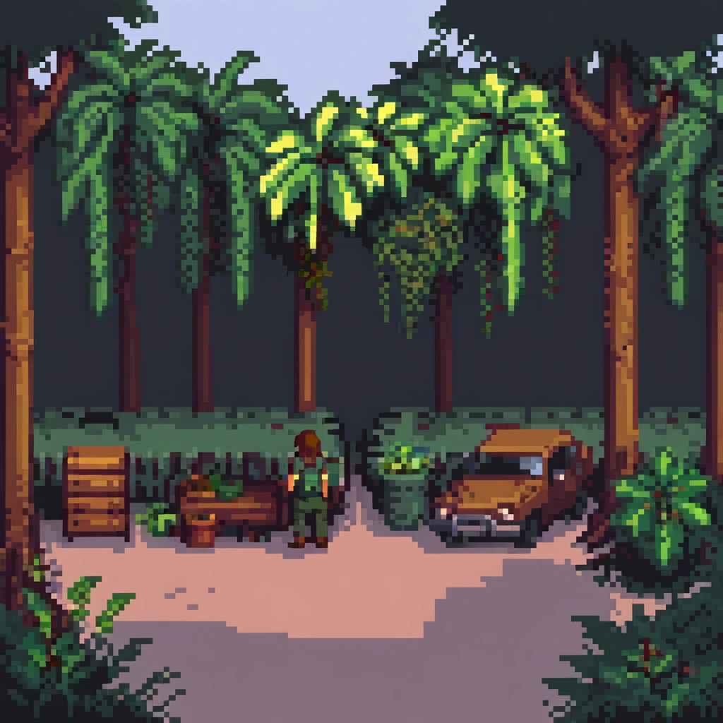 The Last of Us inspired scene emoji