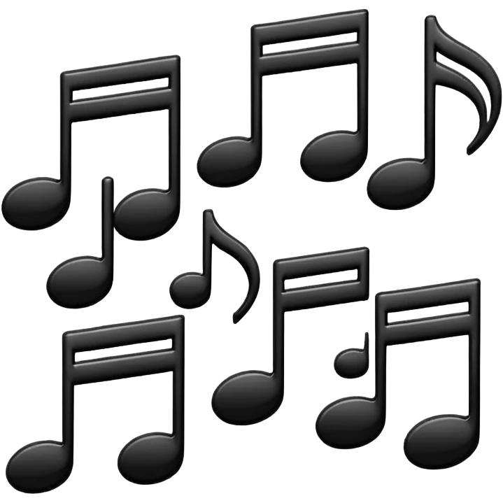 musical notes emoji