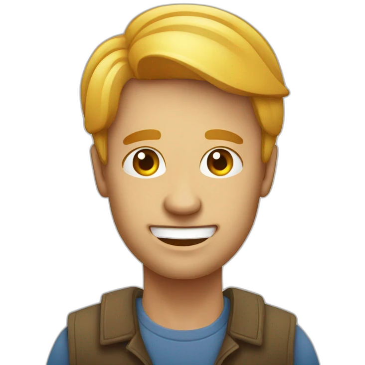 A man who is giving free website design to people emoji