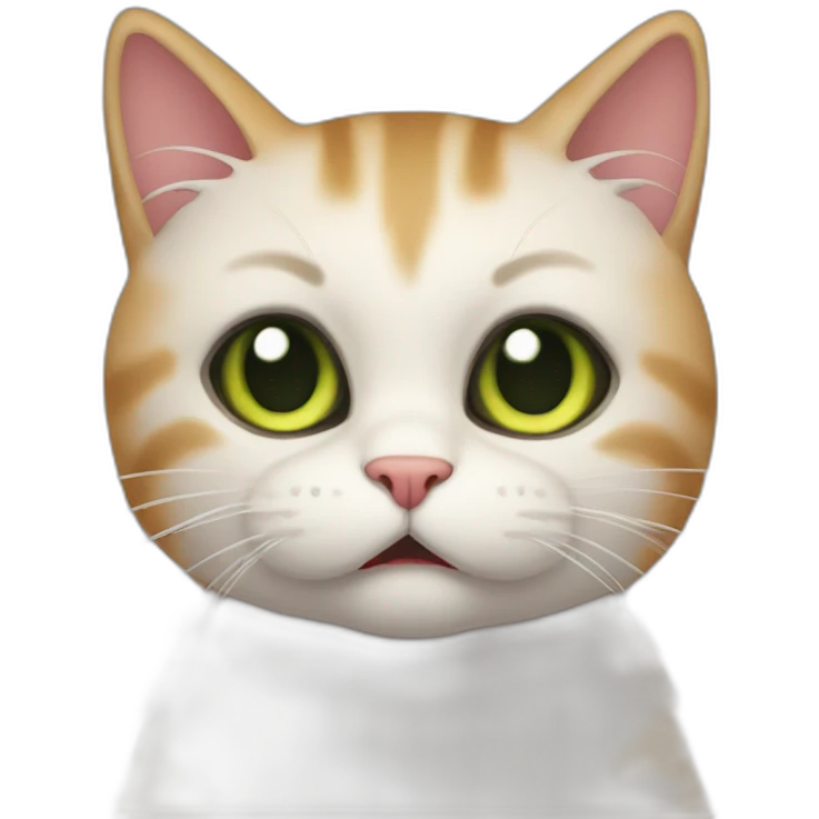 bad cat emoji