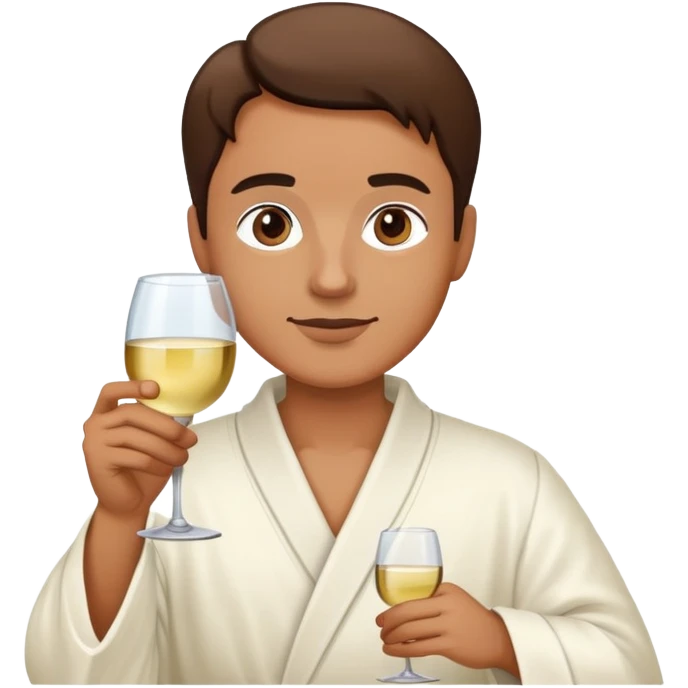 a piece of the Eucharist at church animated as a person that looks super cool and is partying emoji