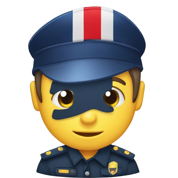 cybersécurité avec drapeau français  emoji
