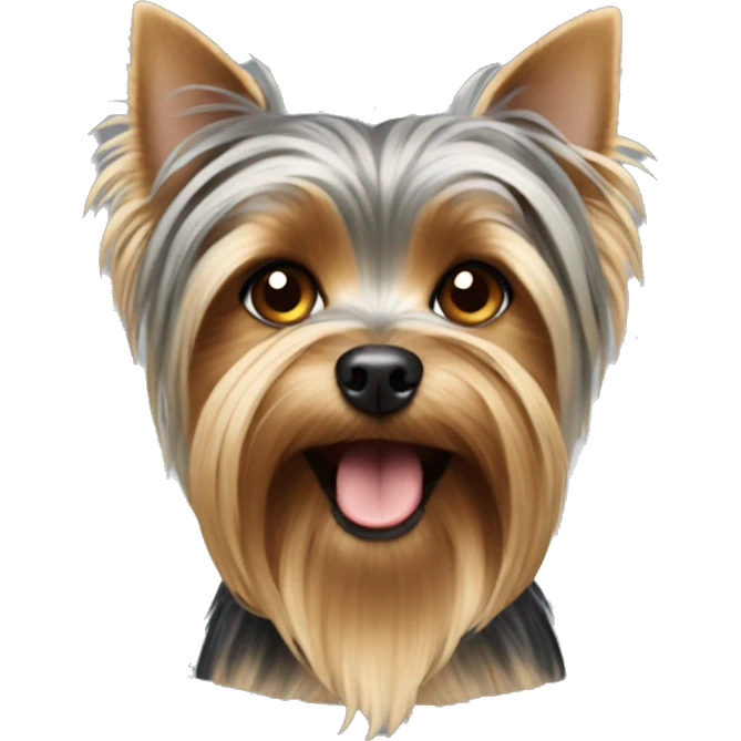Yorkshire terrier emoji