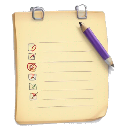 to do list emoji