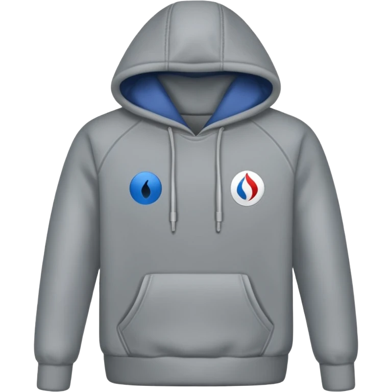 erstelle mir nur einen kapuzenpullover in uni und ohne mensch ohne smiley bitte bzw. muster emoji