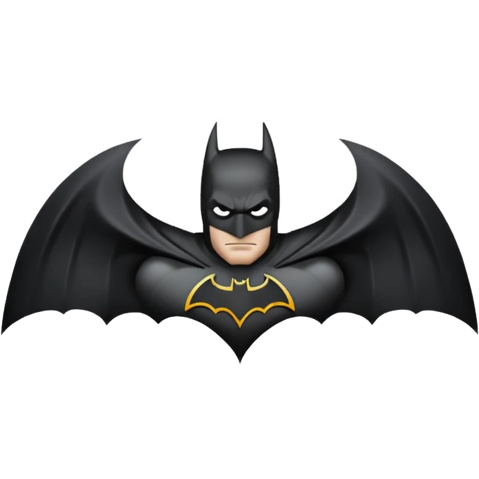 Batman logo emoji