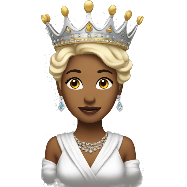 Queen never cry’s  emoji