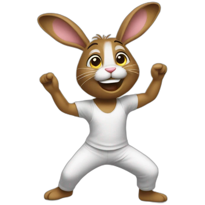 Bungs Bunny qui danse emoji