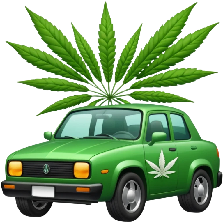 weed guns cars emoji