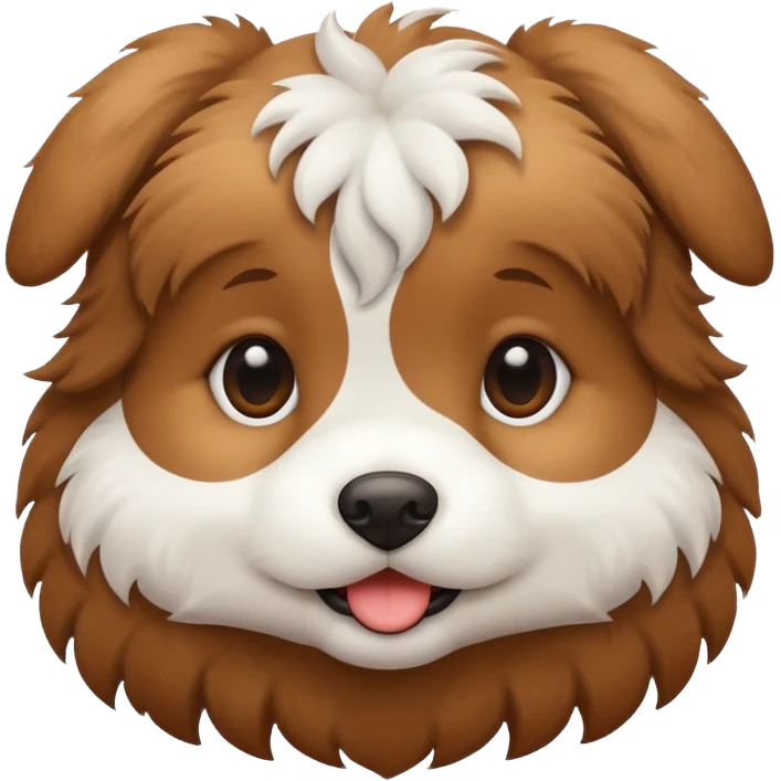 a puppy emoji