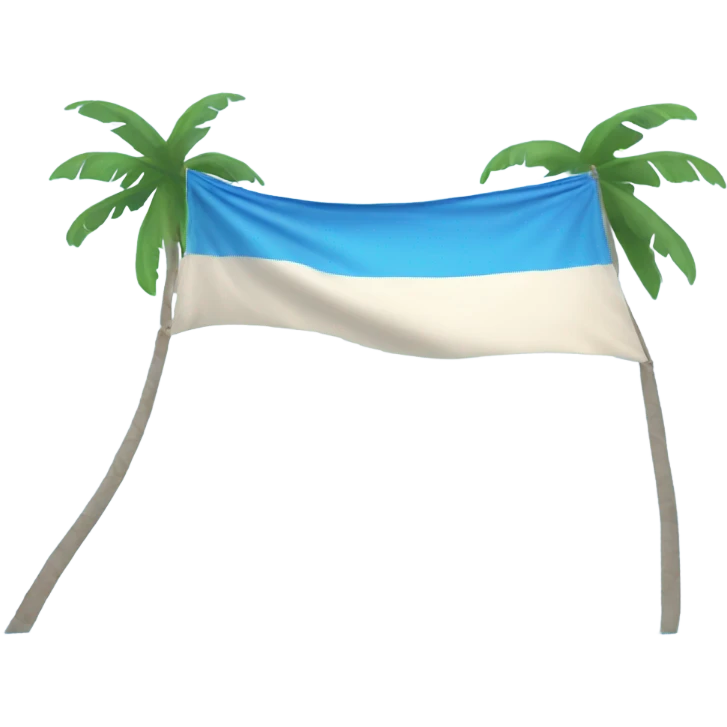 BLUE BANNER BEACH emoji