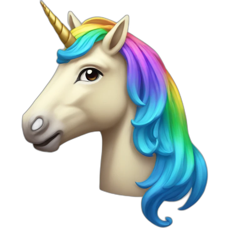 goldhorn-rainbow-unicorn emoji