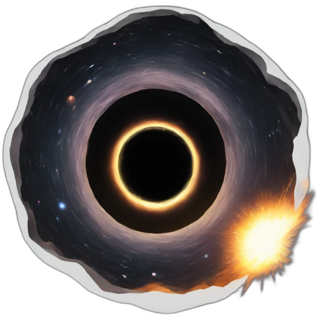 black hole emoji