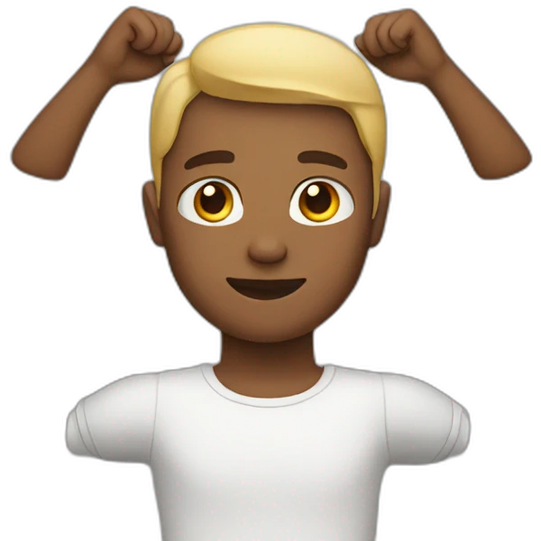 person with shoulders and arms emoji