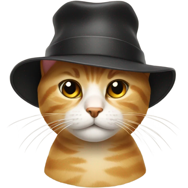 cat in a hat  emoji
