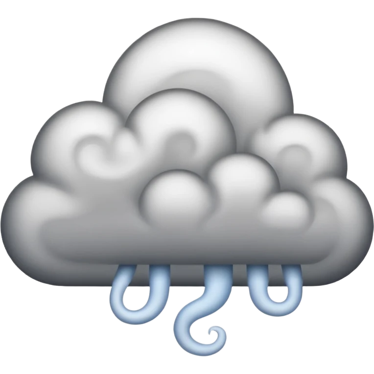 smoke coming out of a blunt emoji