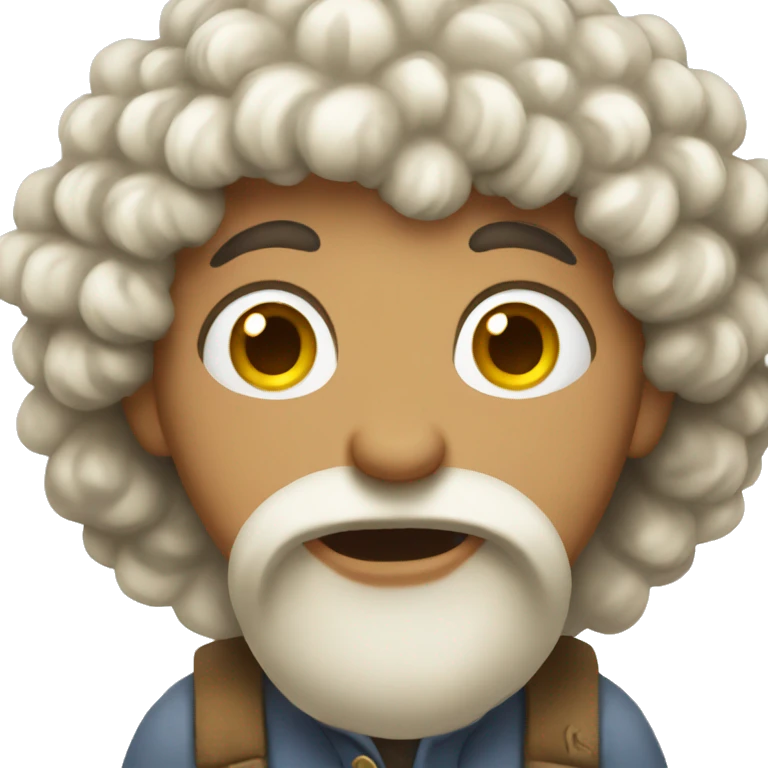 Sheepish lol emoji