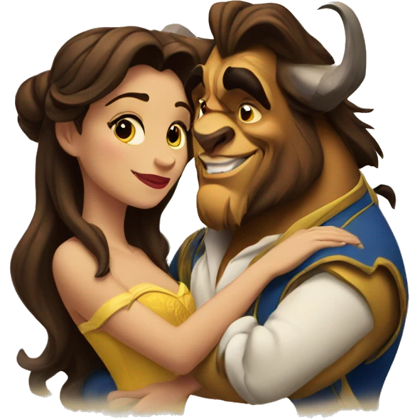 Beauty and the beast  emoji