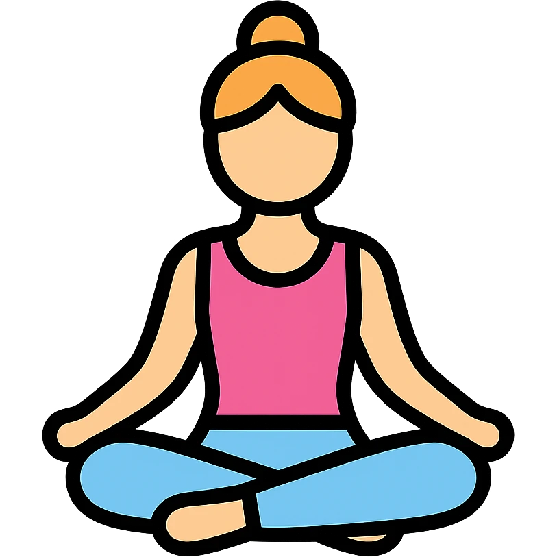 yoga pose emoji