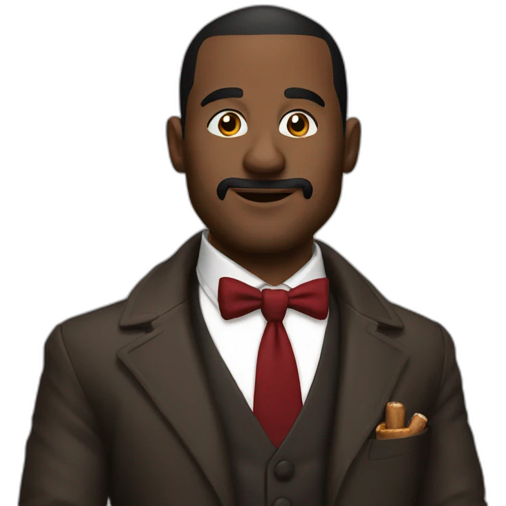 andrew tate with a cigar emoji