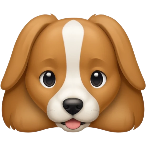 Dog with a collar that says Bernie  emoji