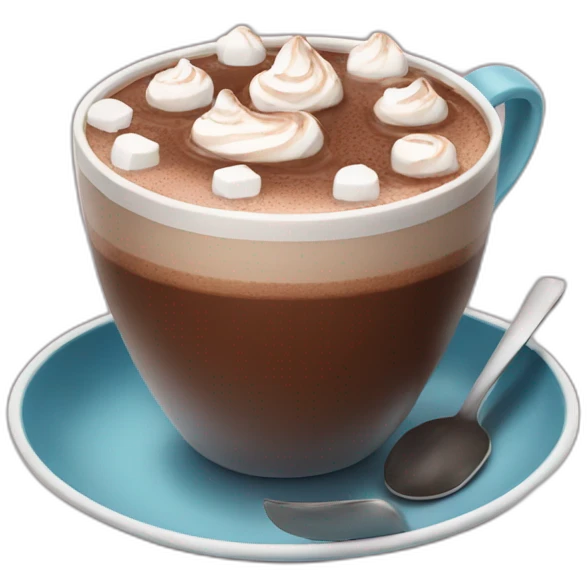 Hot chocolate instagram emoji