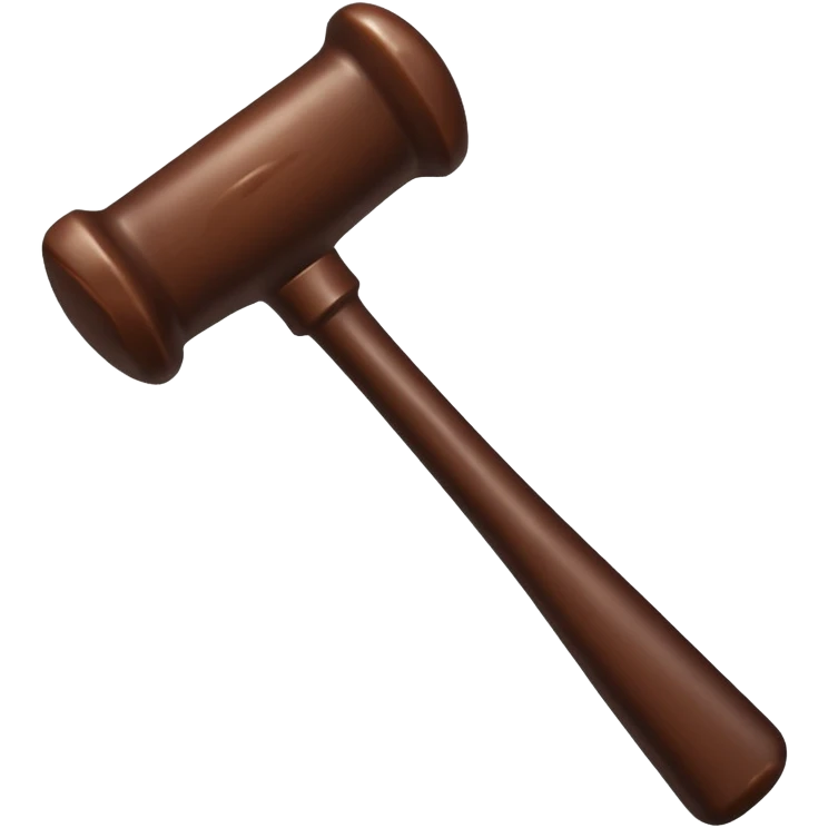 Chocolate Tool like hammer  emoji