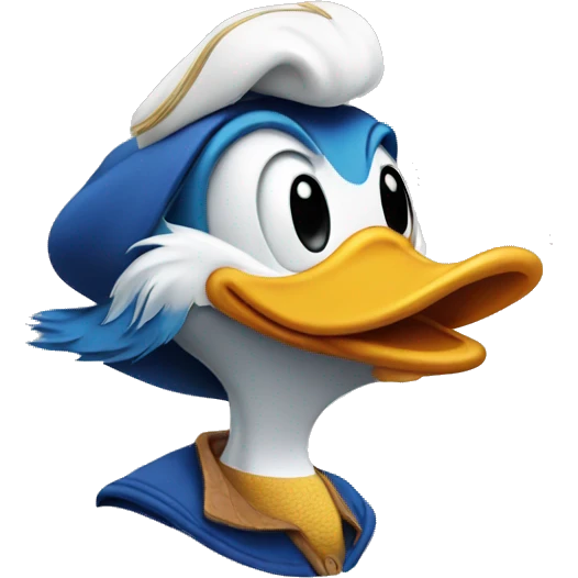donald duck emoji