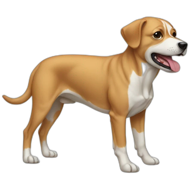 anatomy of dog emoji