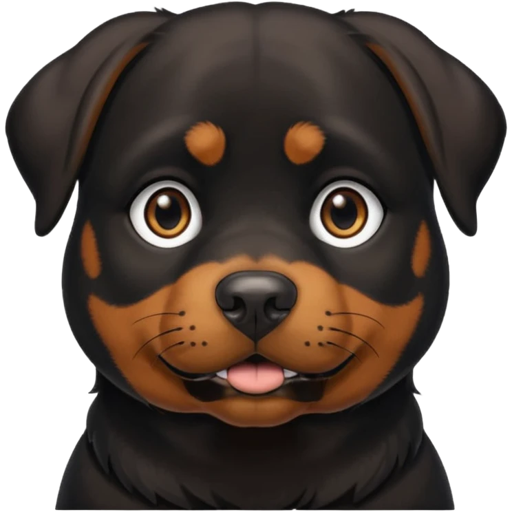 Rottie mix female emoji
