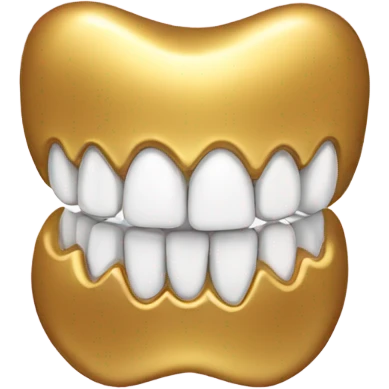 Gold tooth emoji
