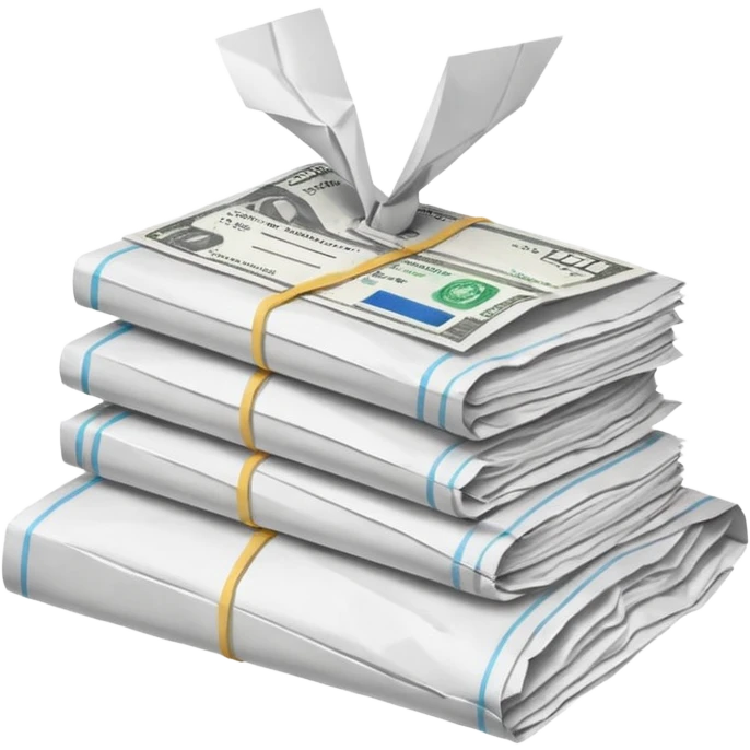 Stack of receipts emoji