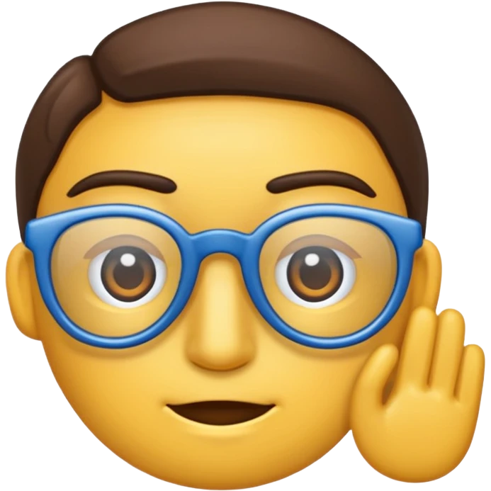 lentes de contato em caixinha emoji