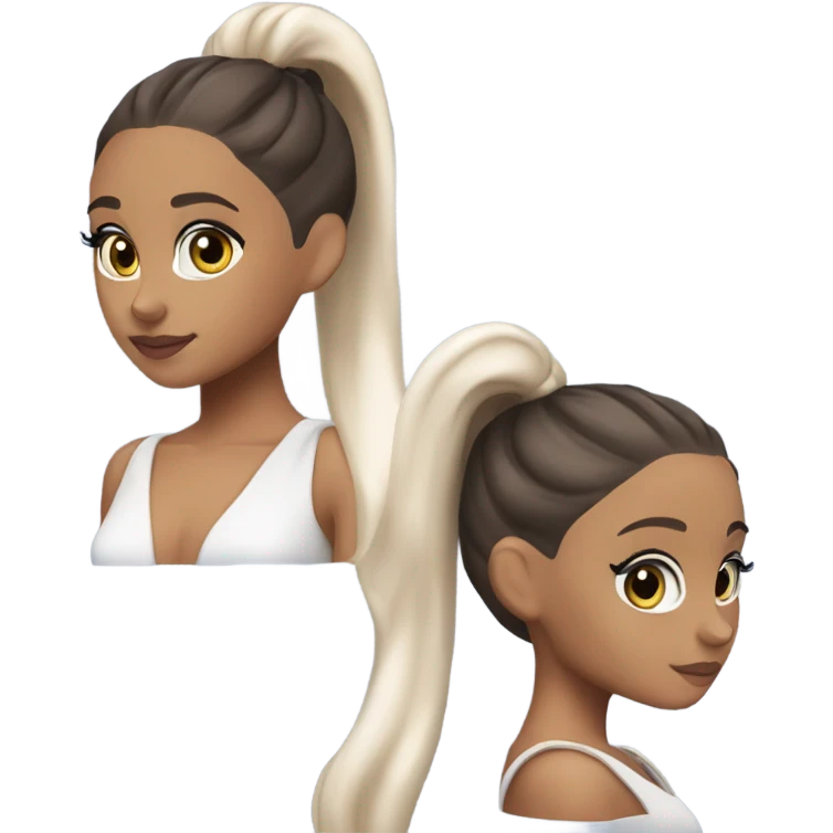 Moon Ariana grande emoji