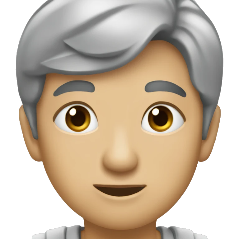 Светлая девушка обнимается с серым котом  emoji